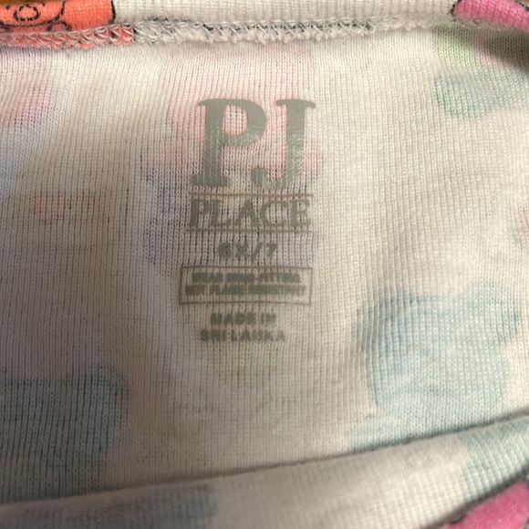Girls bear pajama set size 6x/7 from The Children’s Place. - Picture 3 of 6